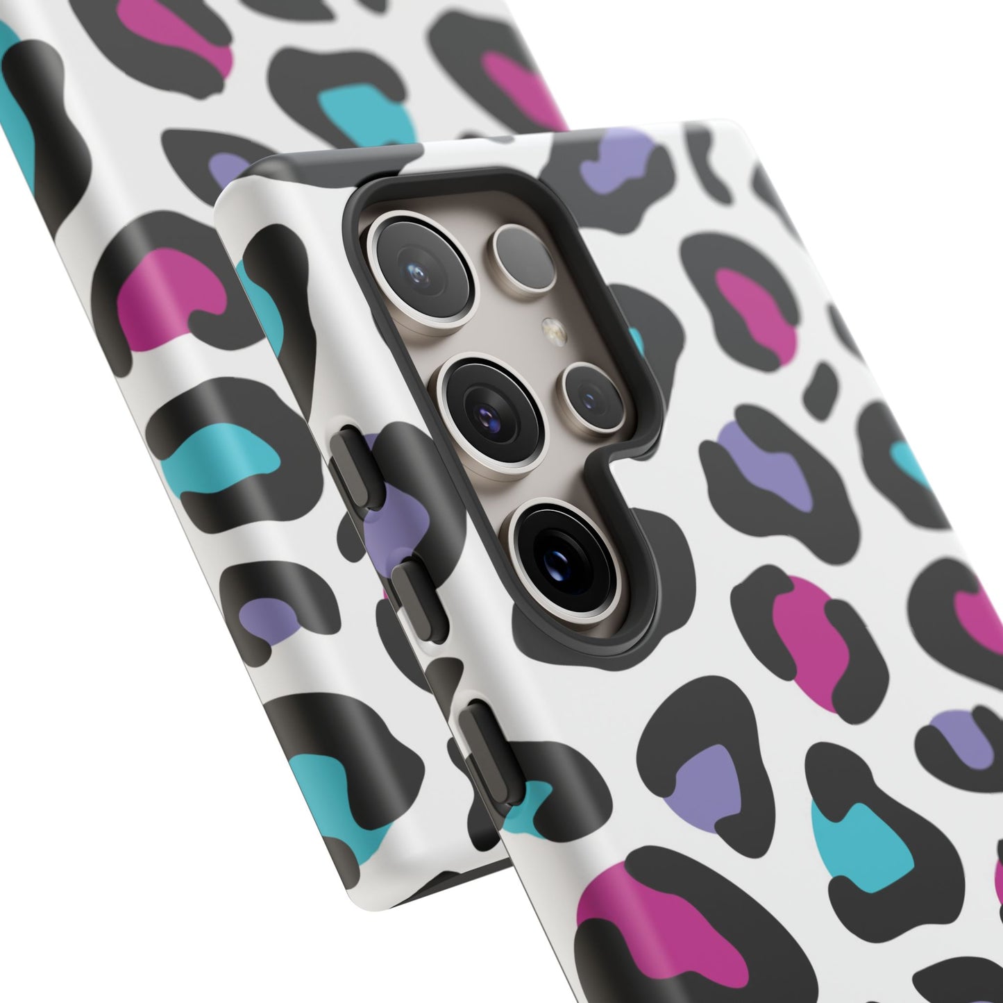 Critter Case- Color Blast Leopard Print