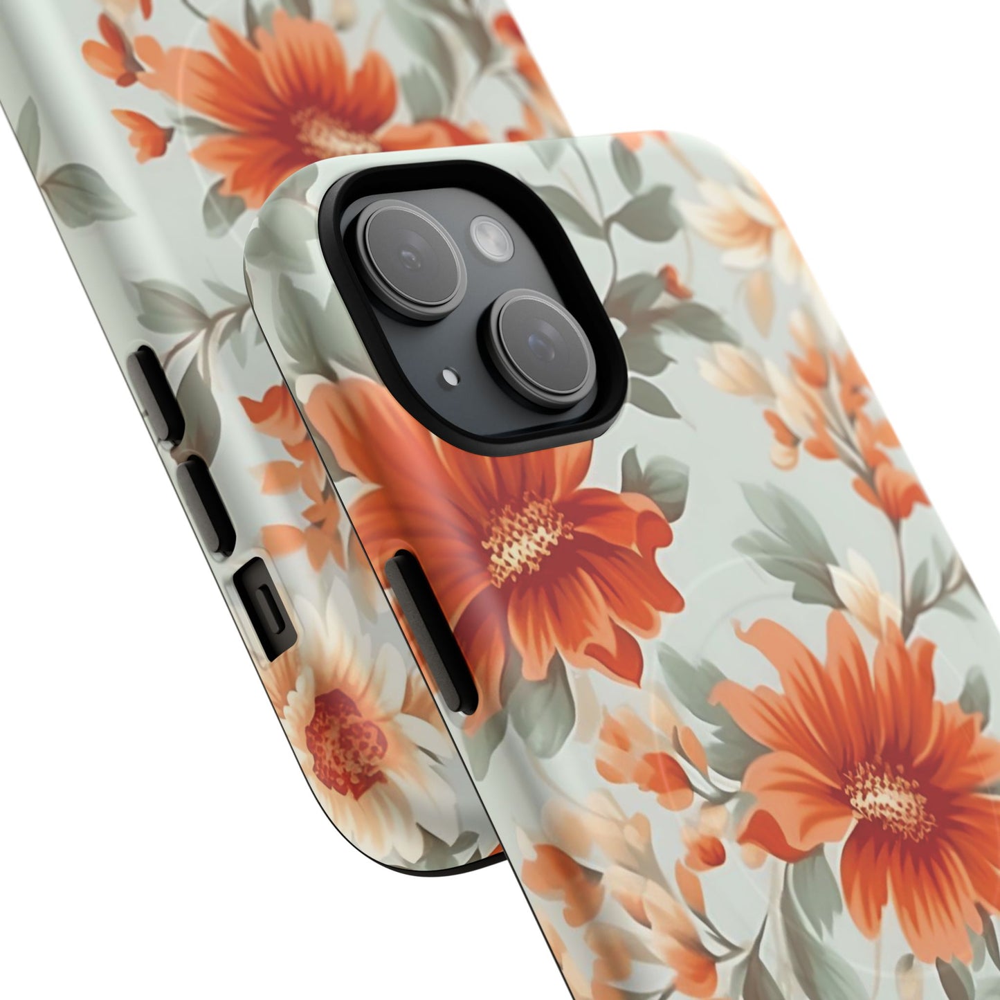 MagSafe Crittercase- Orange Floral