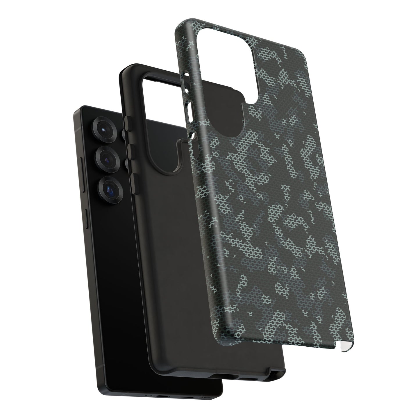 Critter Case- Digital Blue Tiger