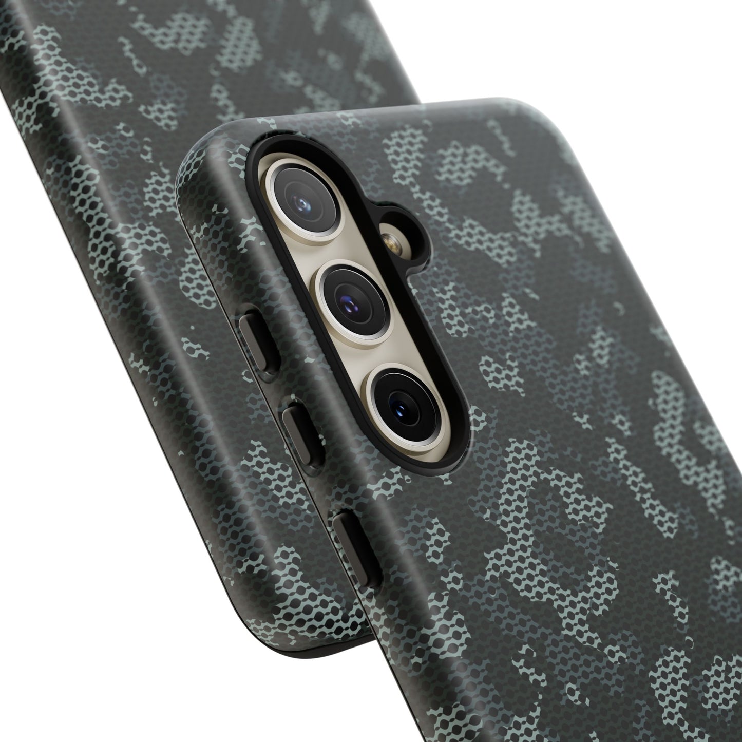 Critter Case- Digital Blue Tiger