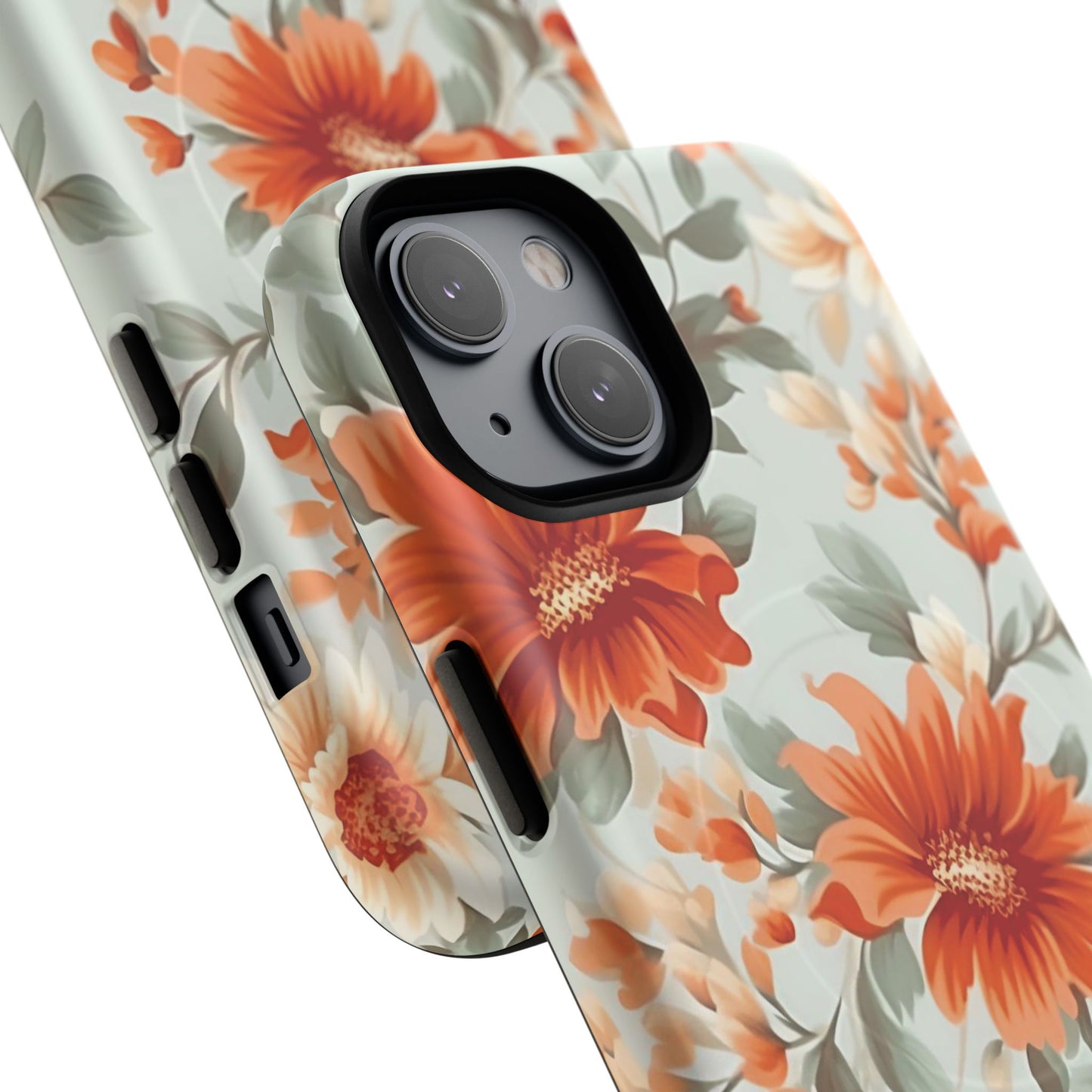 MagSafe Crittercase- Orange Floral