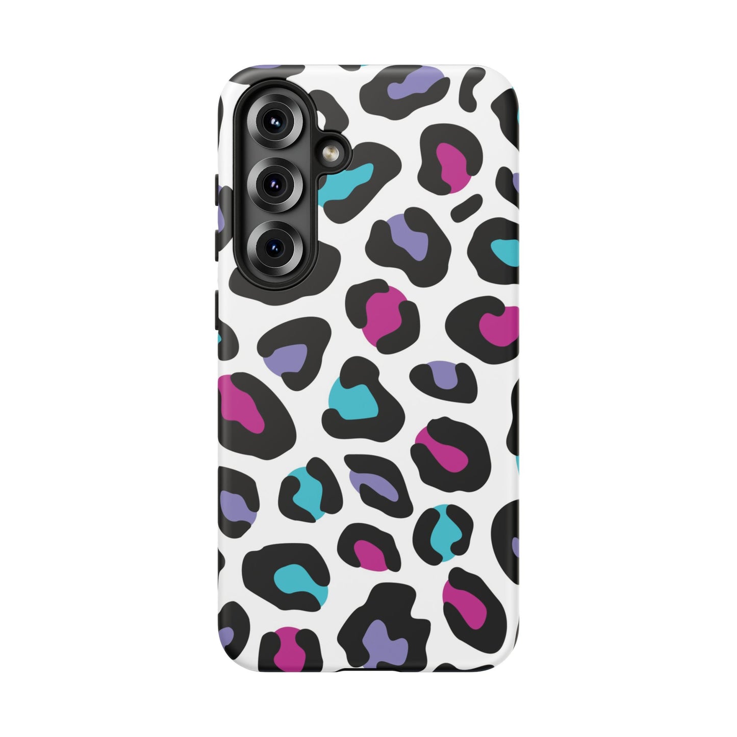 Critter Case- Color Blast Leopard Print