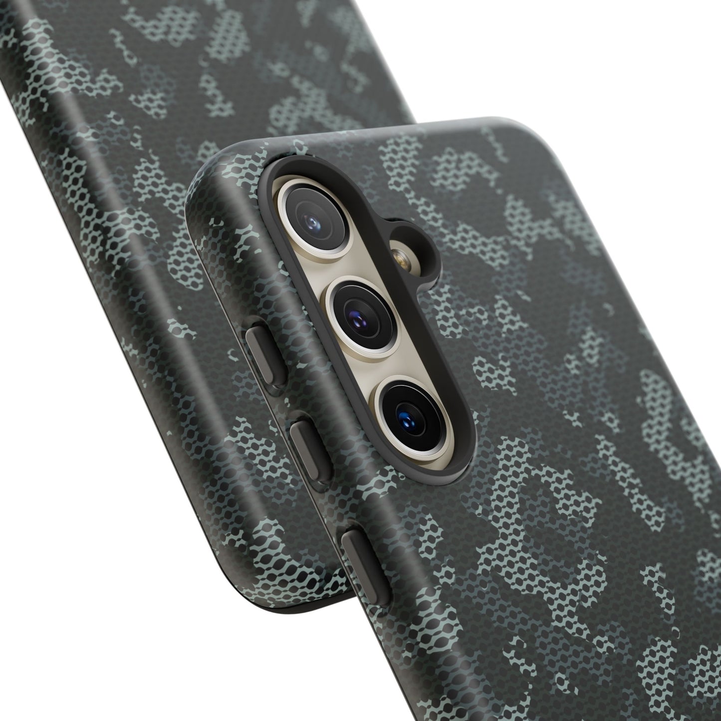 Critter Case- Digital Blue Tiger
