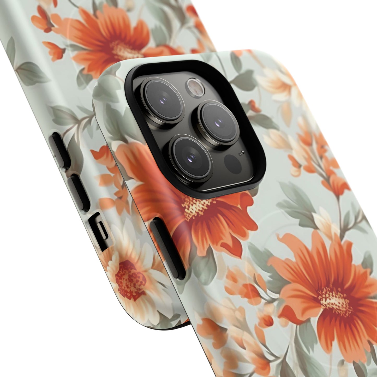 MagSafe Crittercase- Orange Floral