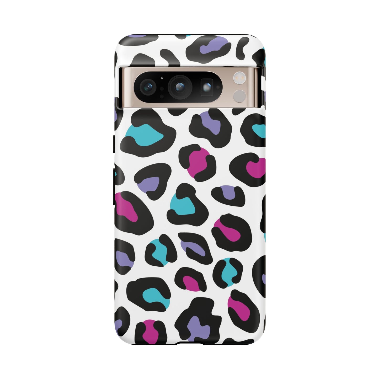 Critter Case- Color Blast Leopard Print