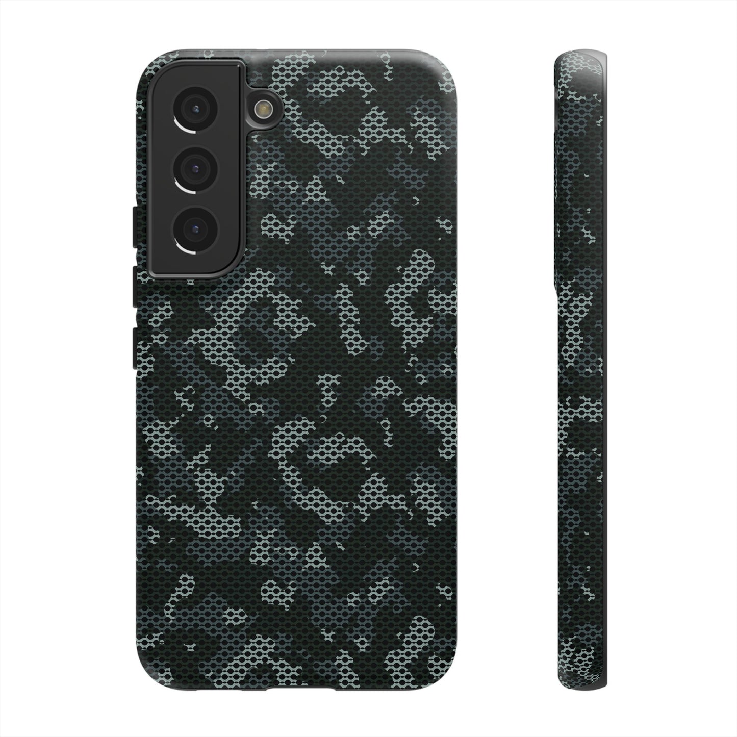 Critter Case- Digital Blue Tiger