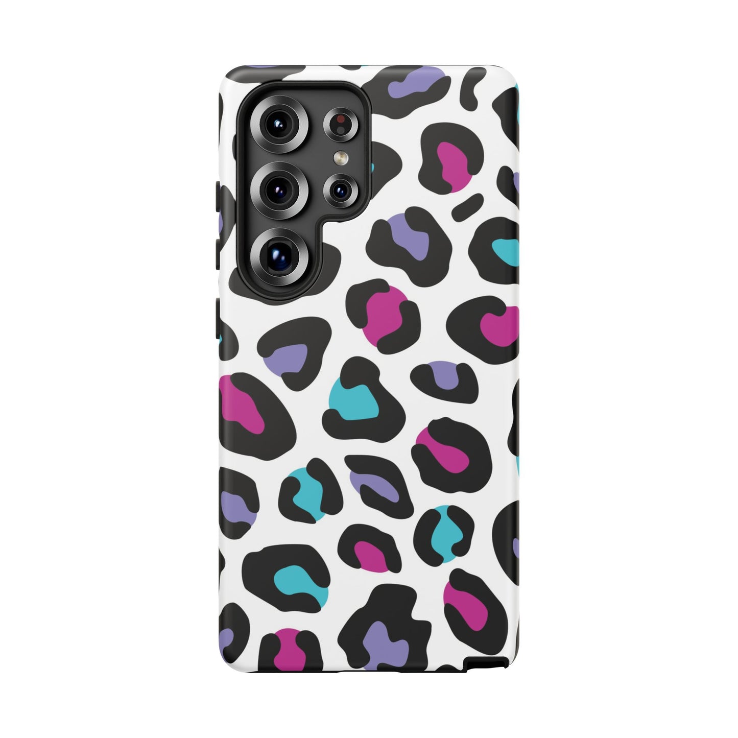 Critter Case- Color Blast Leopard Print