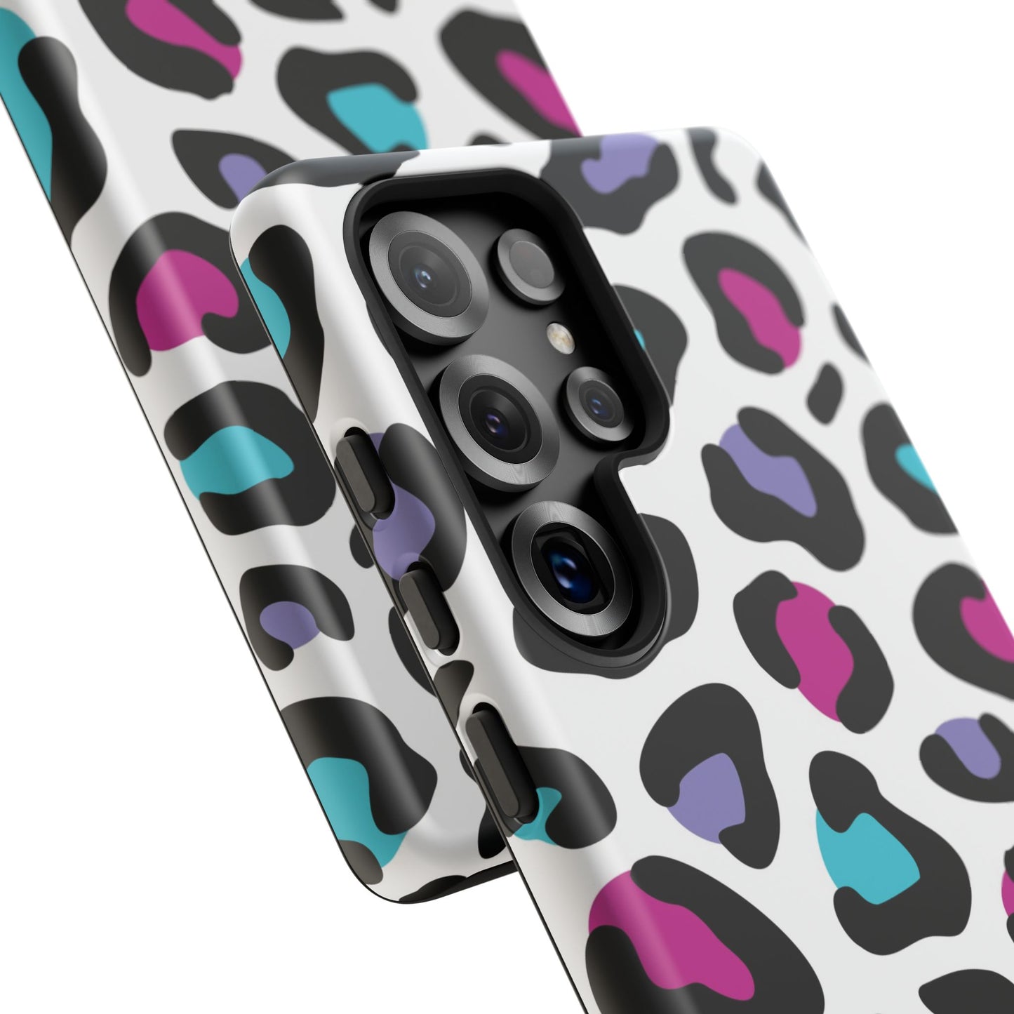 Critter Case- Color Blast Leopard Print