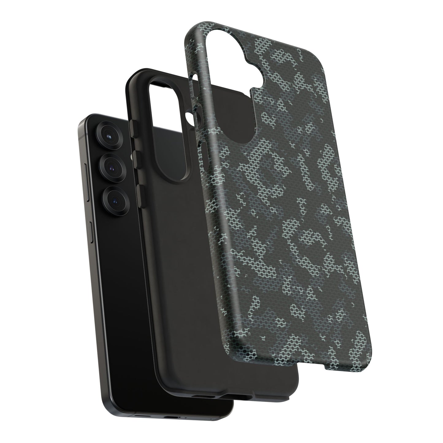 Critter Case- Digital Blue Tiger