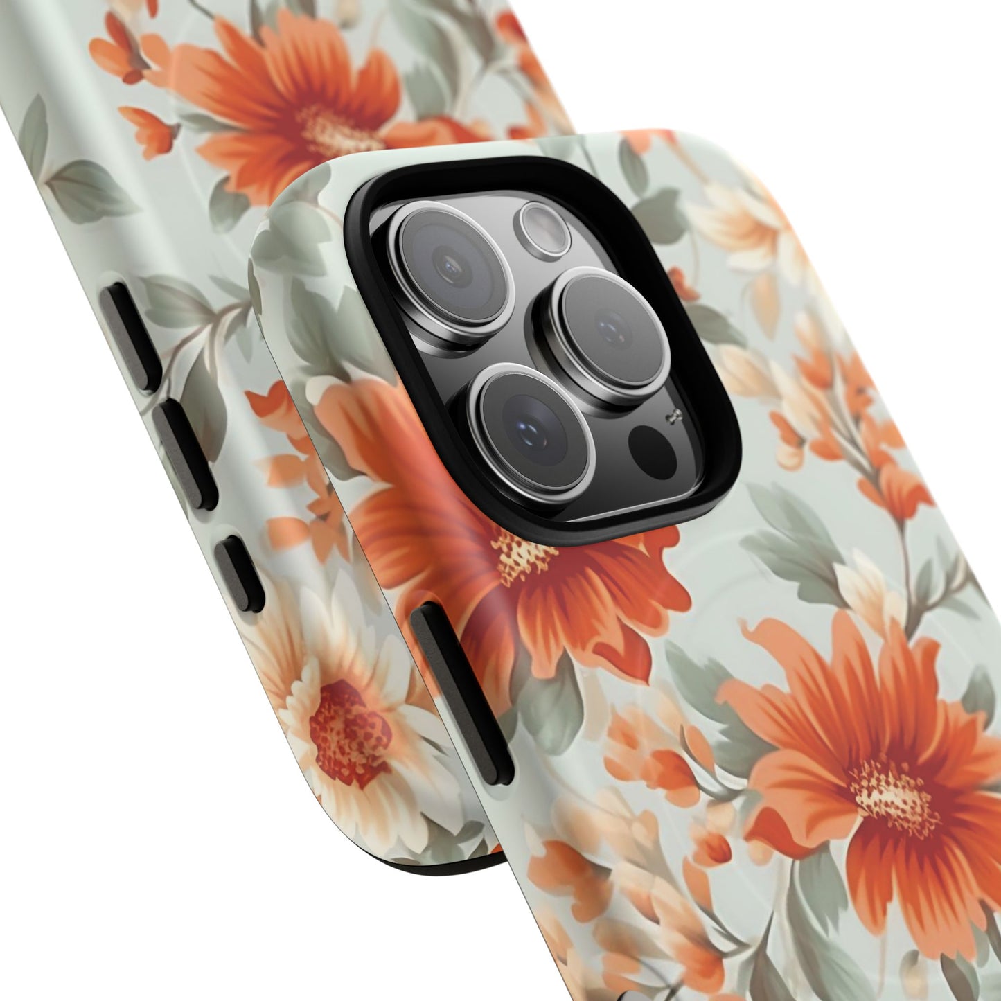 MagSafe Crittercase- Orange Floral
