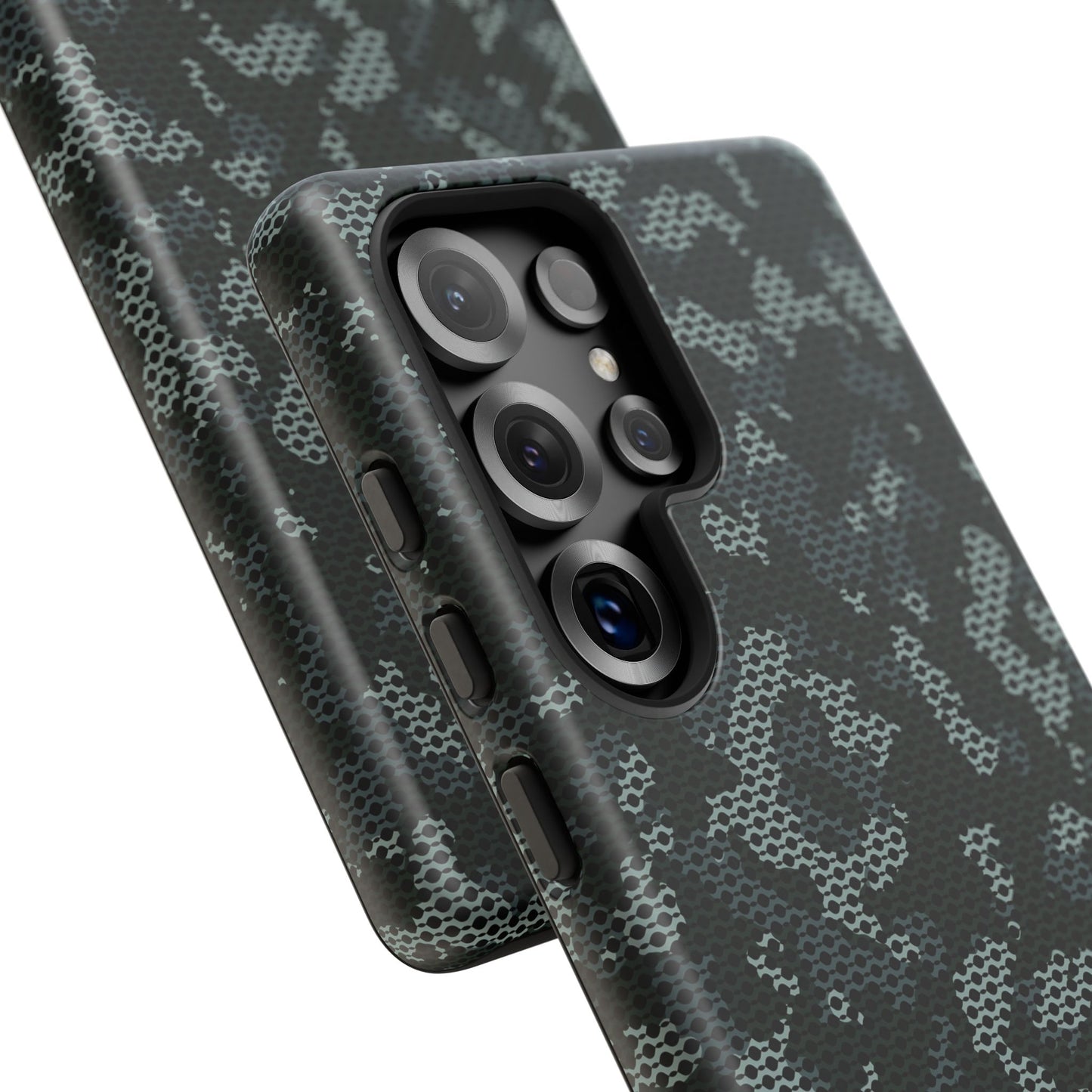 Critter Case- Digital Blue Tiger