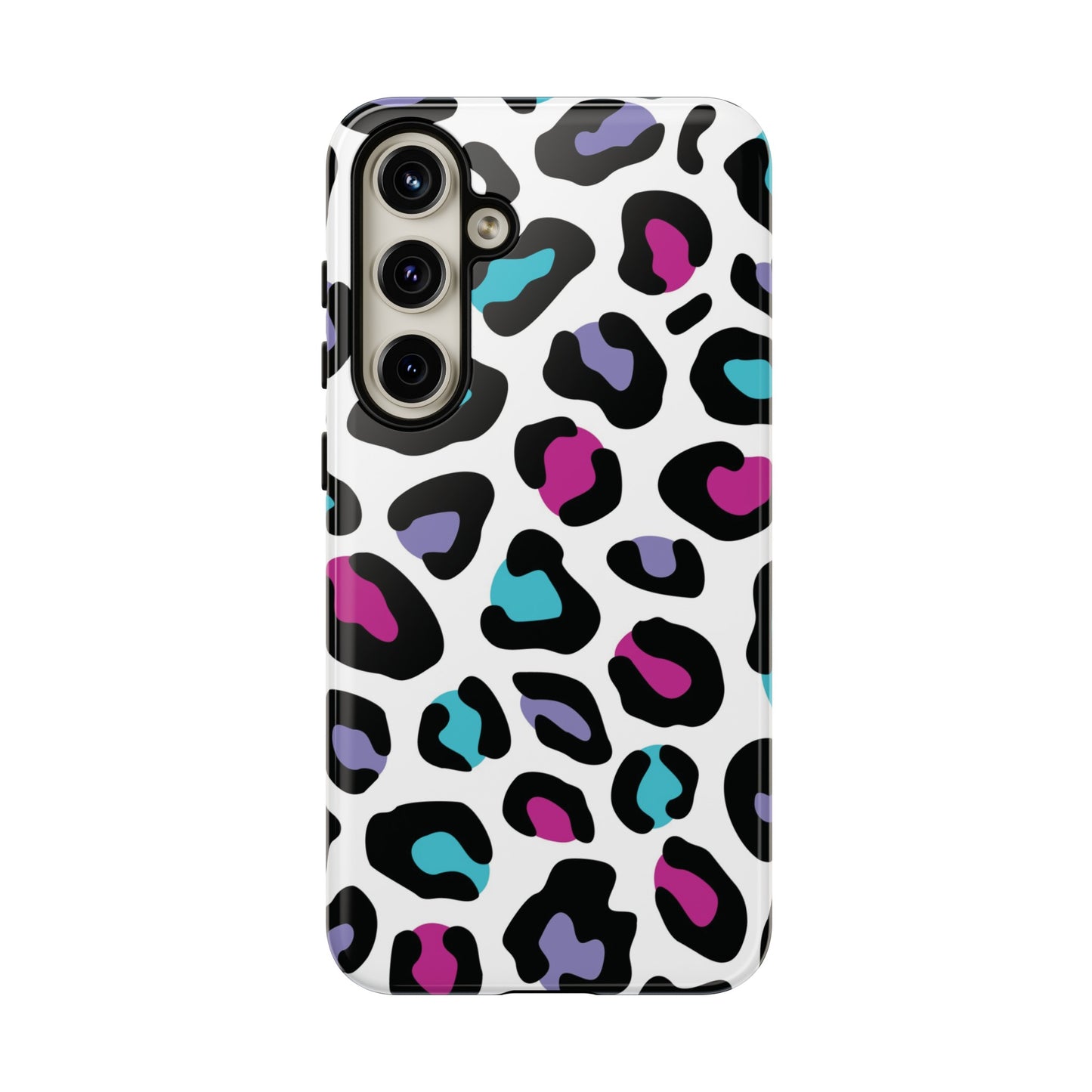 Critter Case- Color Blast Leopard Print