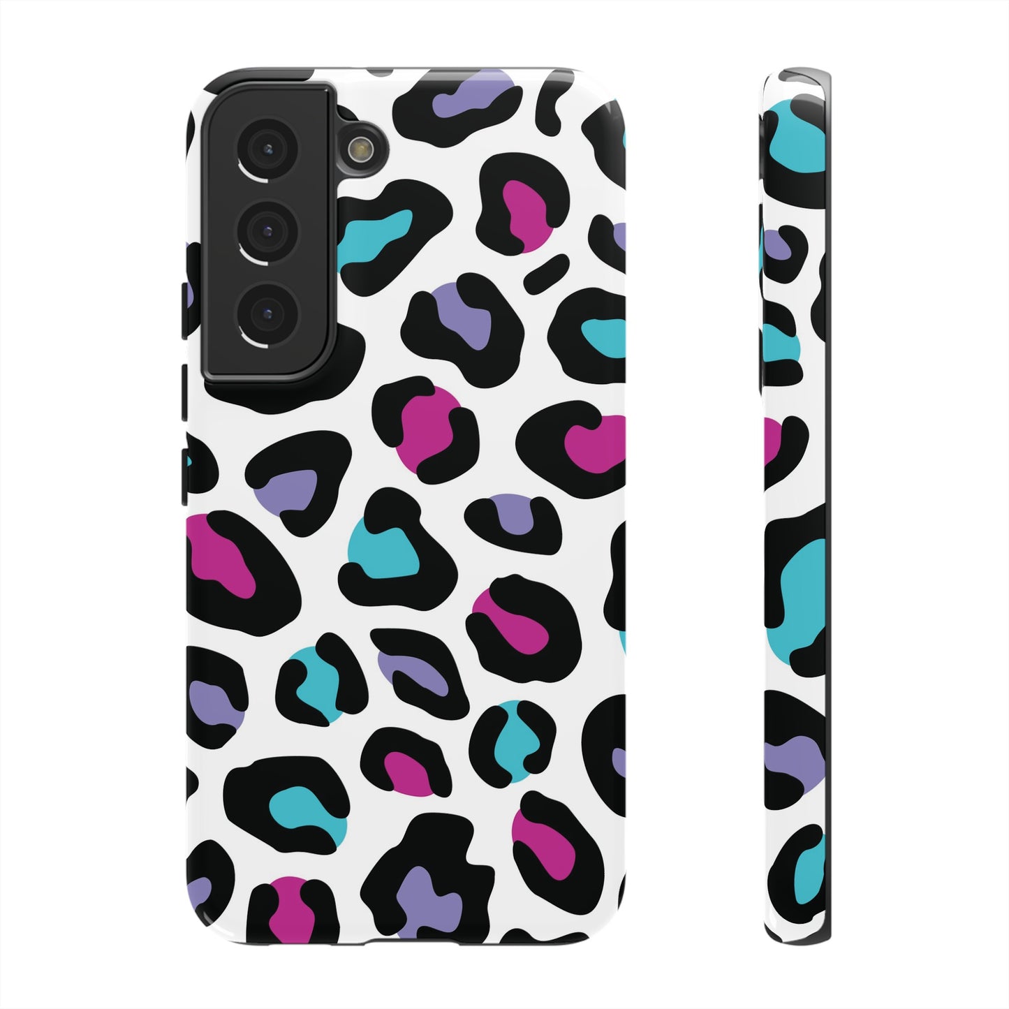 Critter Case- Color Blast Leopard Print