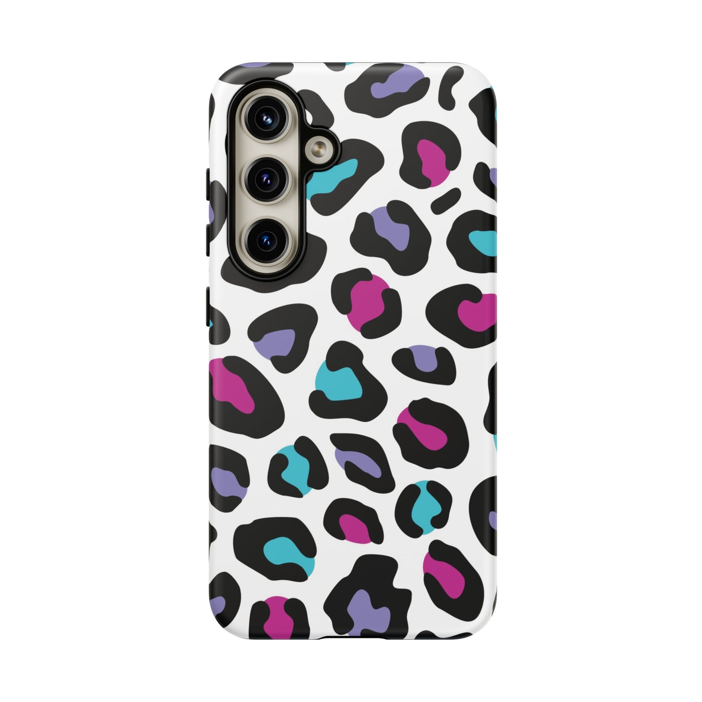 Critter Case- Color Blast Leopard Print