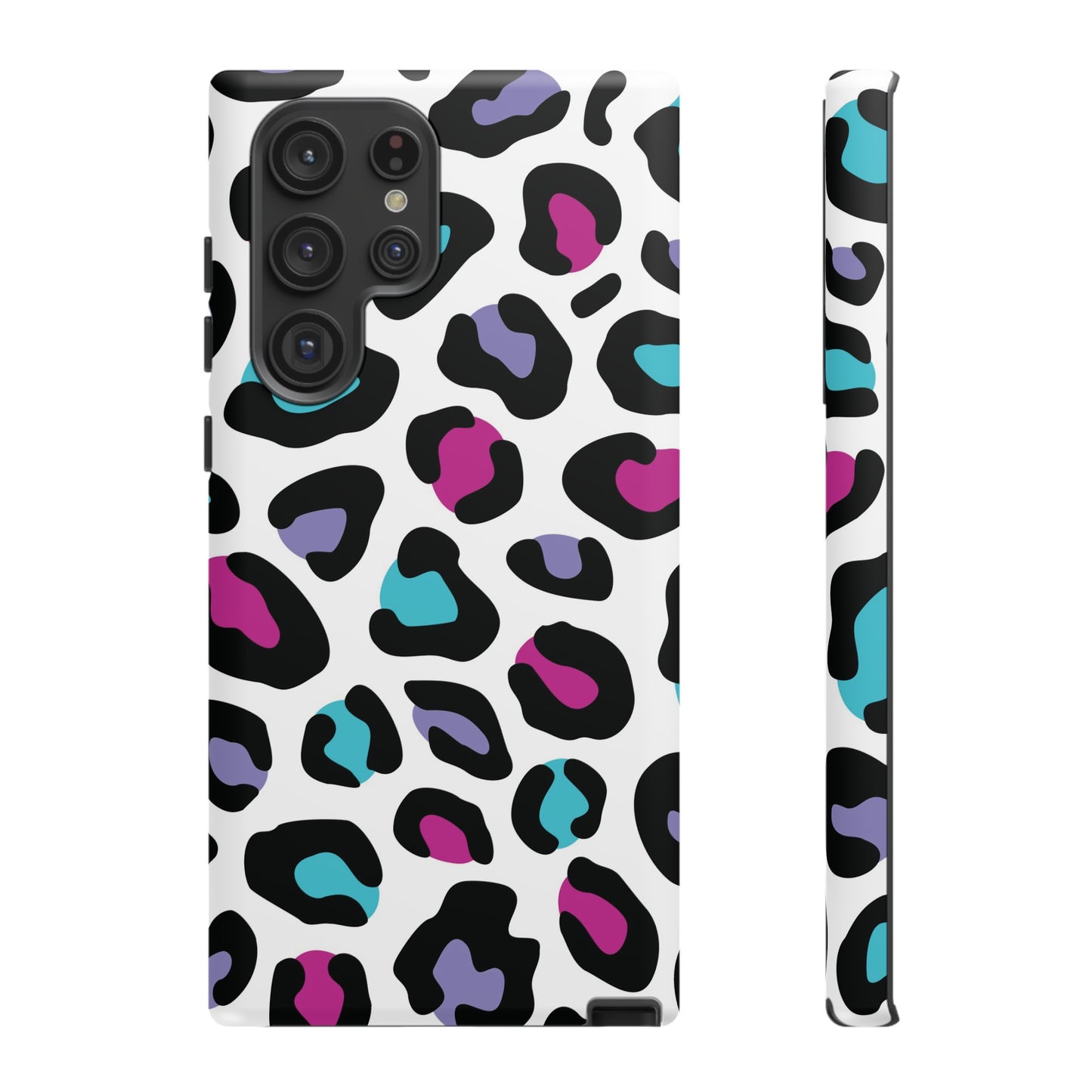 Critter Case- Color Blast Leopard Print