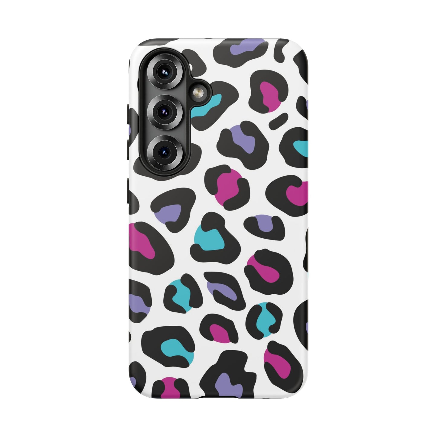Critter Case- Color Blast Leopard Print