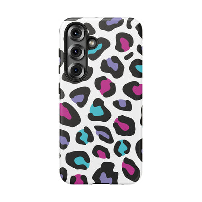 Critter Case- Color Blast Leopard Print