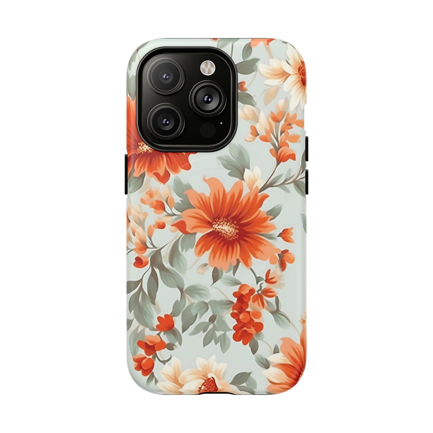 MagSafe Crittercase- Orange Floral