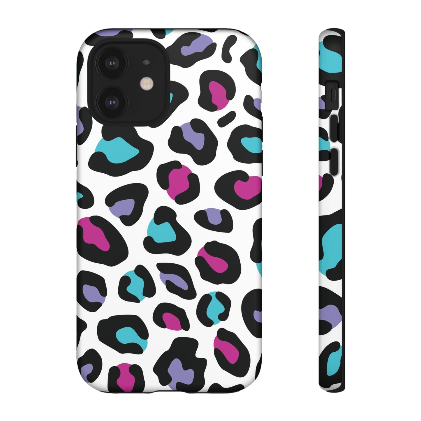 Critter Case- Color Blast Leopard Print