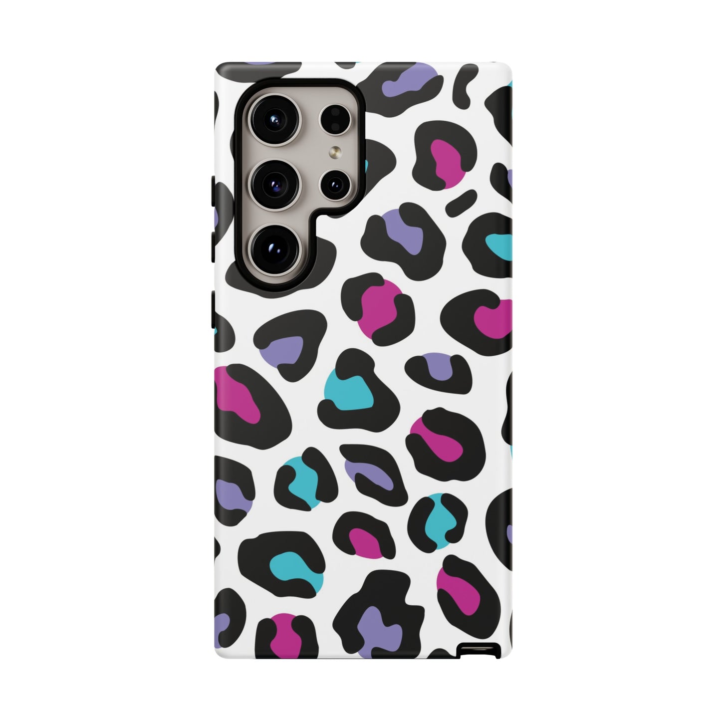 Critter Case- Color Blast Leopard Print