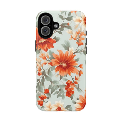 MagSafe Crittercase- Orange Floral