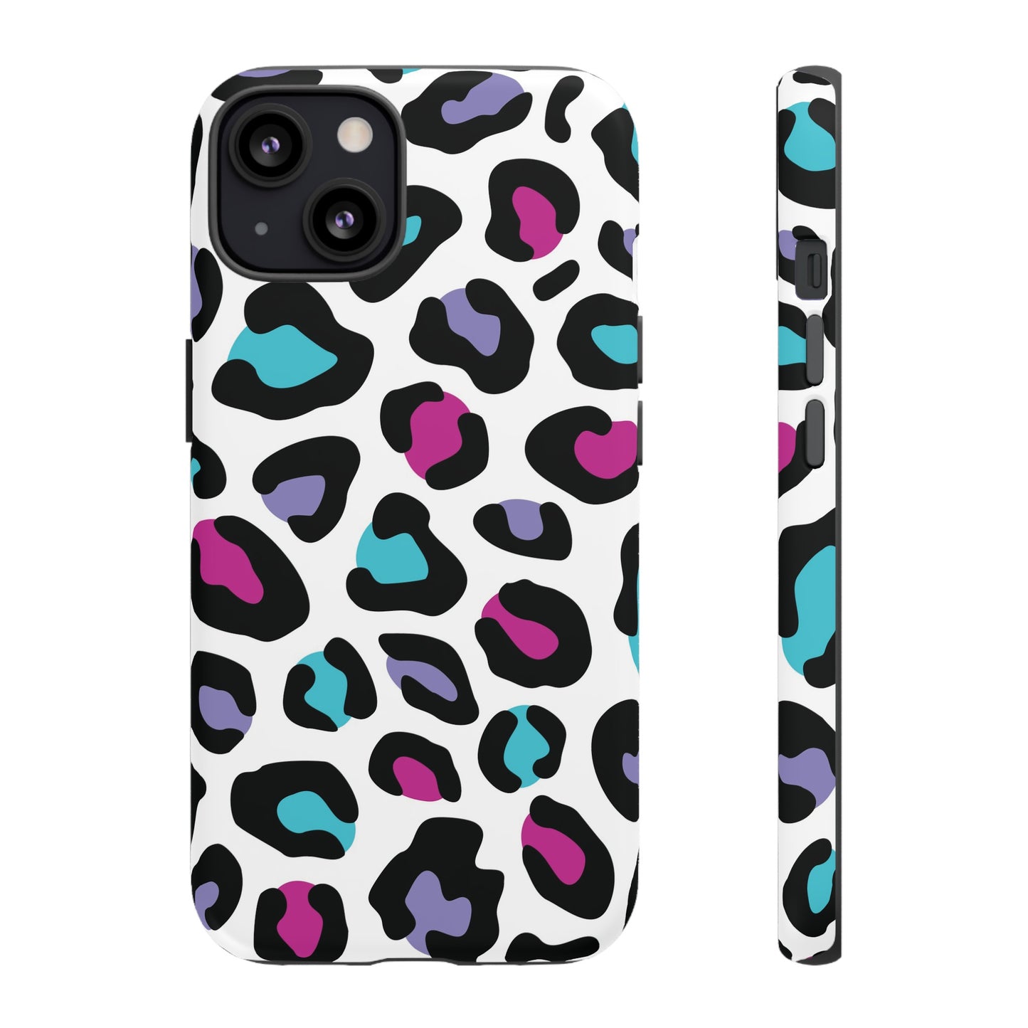 Critter Case- Color Blast Leopard Print