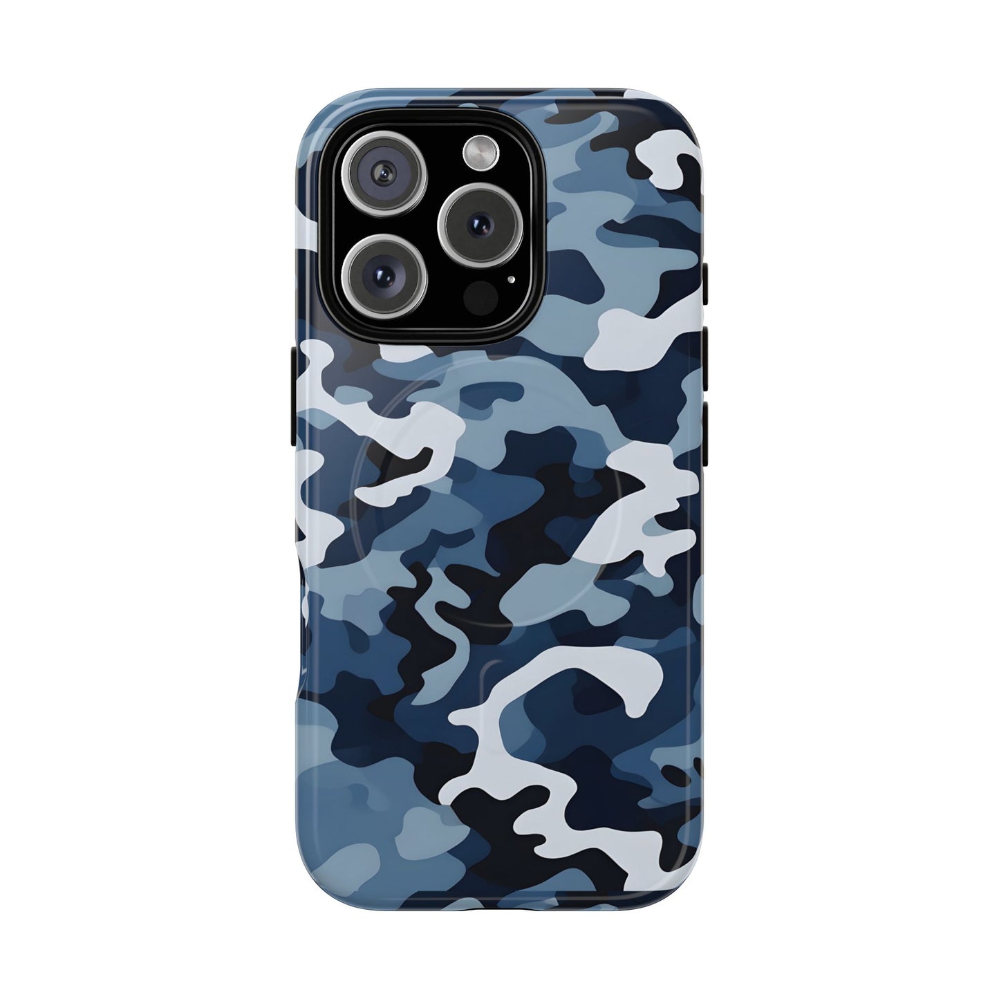 Magsafe Critter Case- Blue Tiger Camo