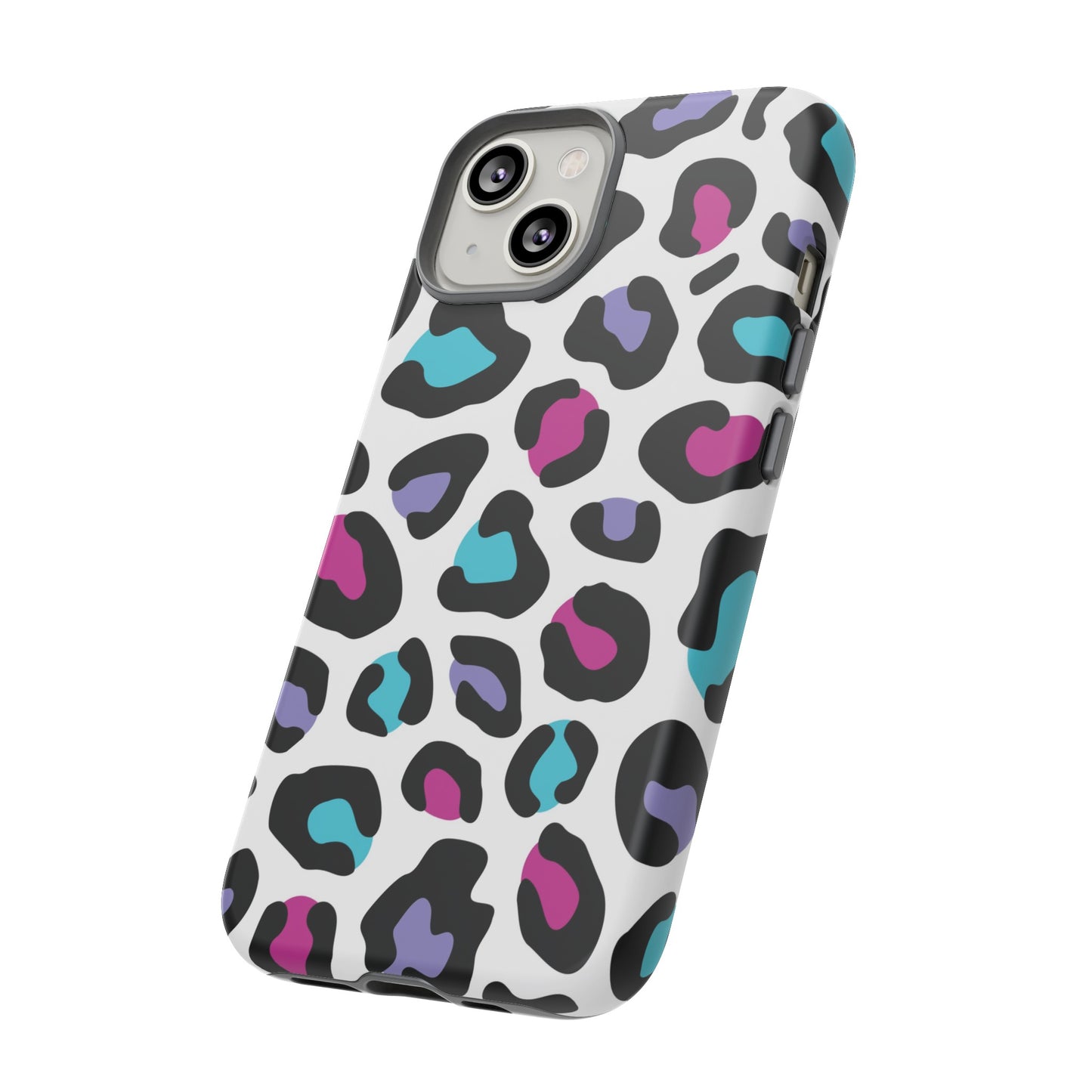 Critter Case- Color Blast Leopard Print