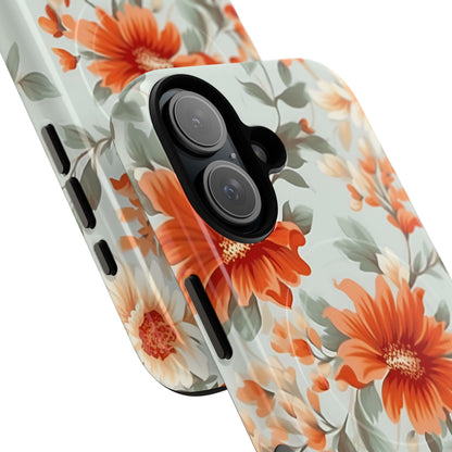 MagSafe Crittercase- Orange Floral