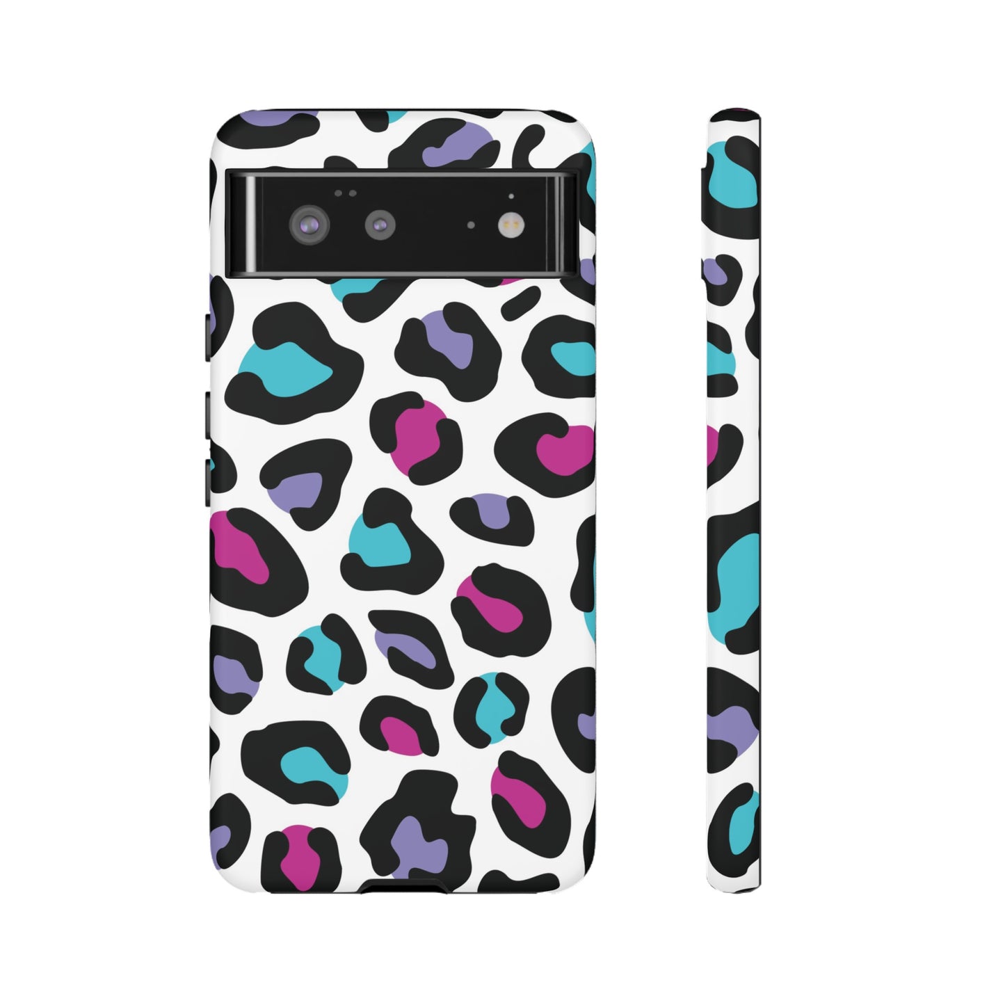 Critter Case- Color Blast Leopard Print