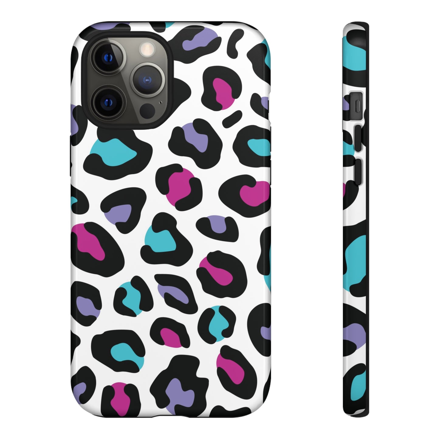 Critter Case- Color Blast Leopard Print