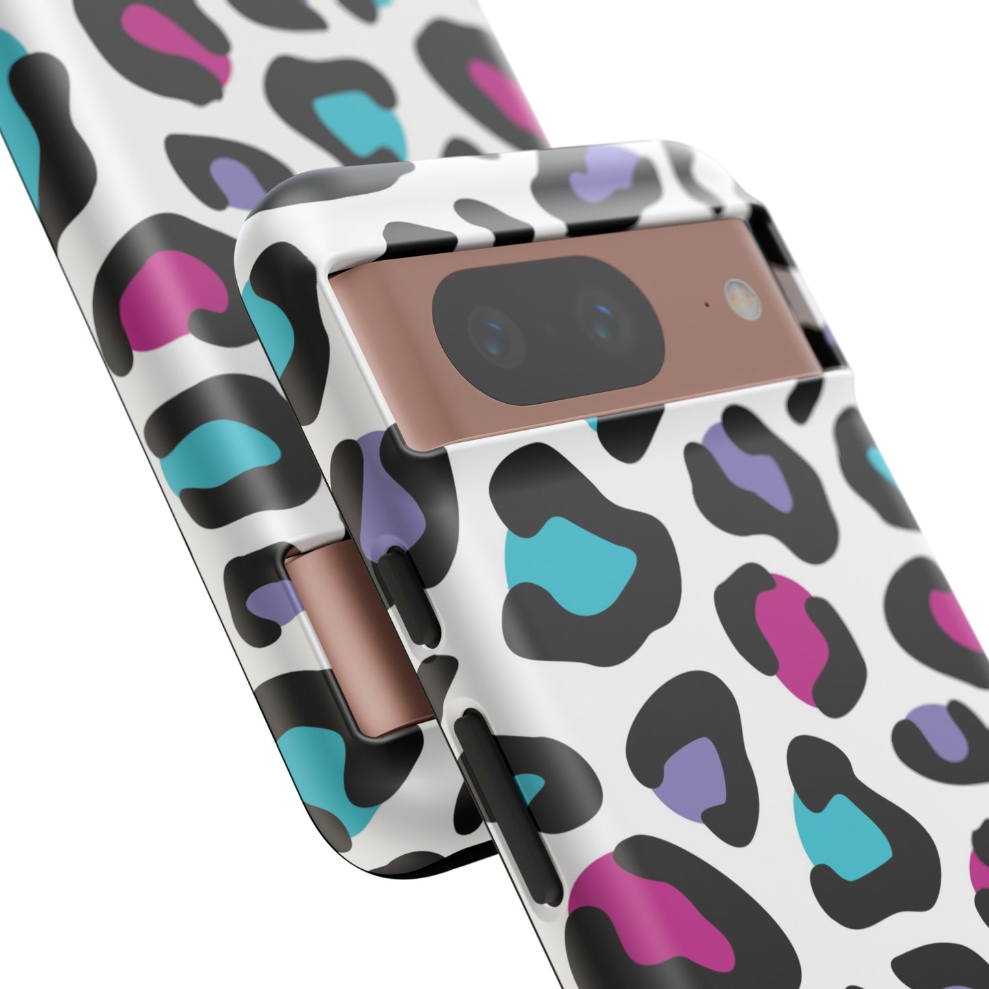 Critter Case- Color Blast Leopard Print