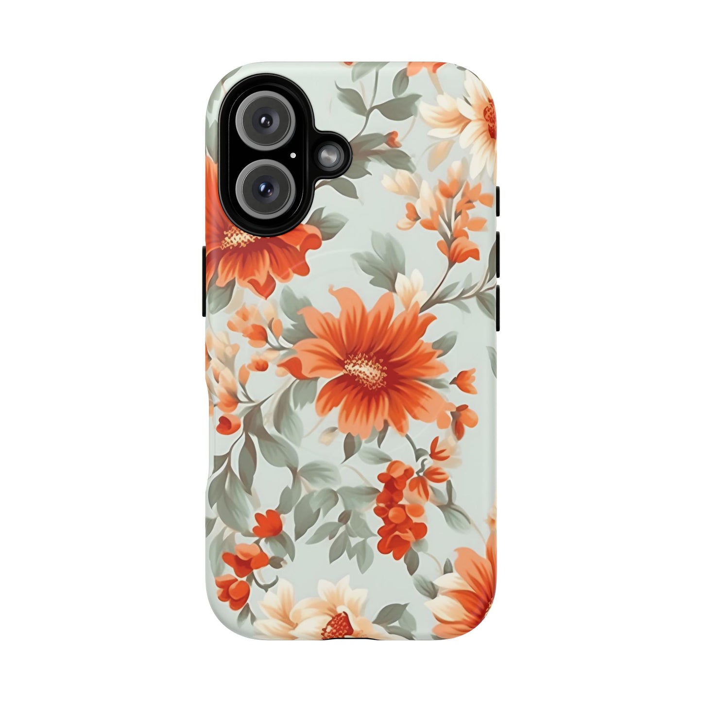 MagSafe Crittercase- Orange Floral