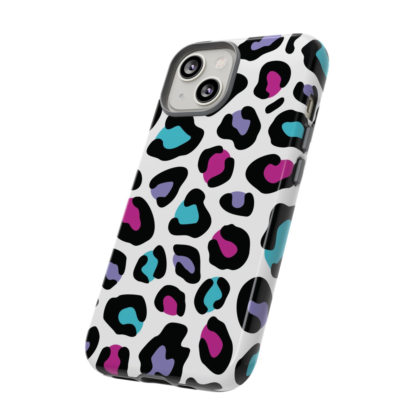 Critter Case- Color Blast Leopard Print