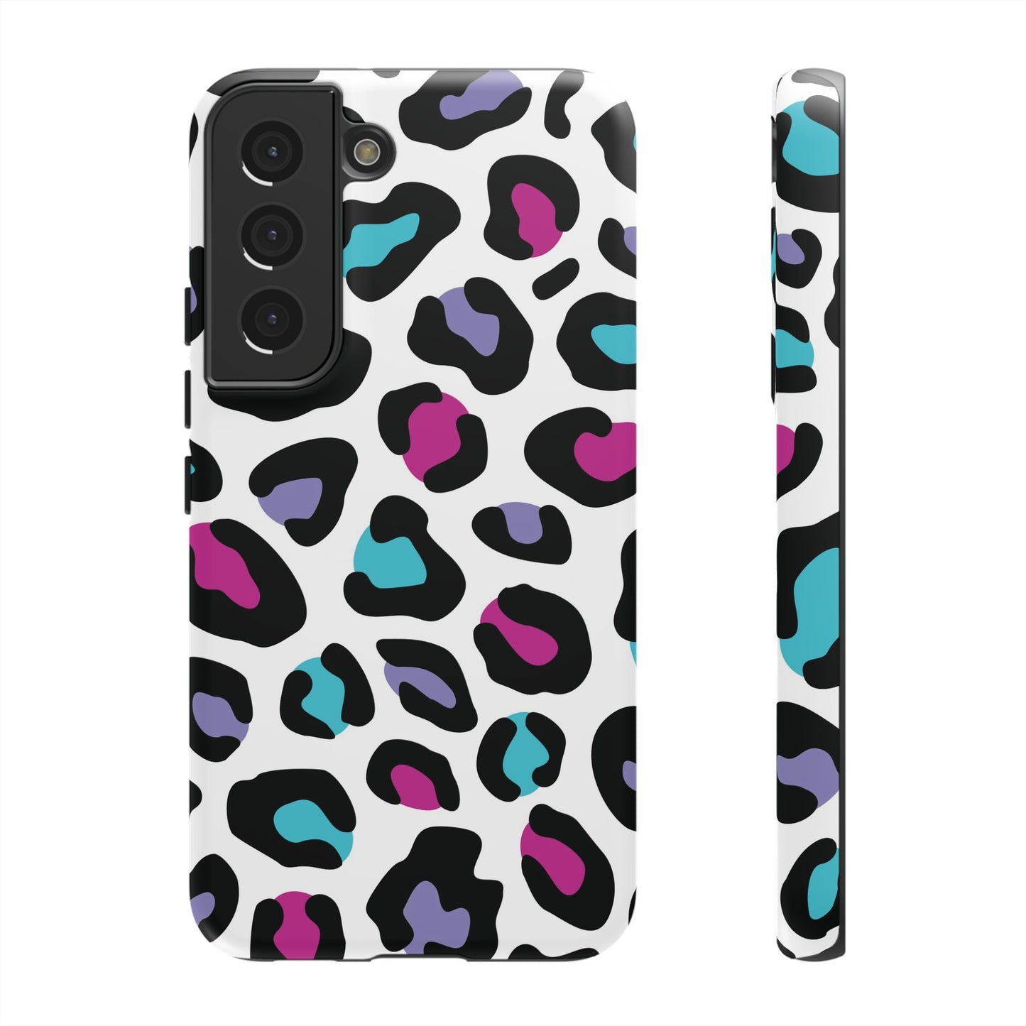 Critter Case- Color Blast Leopard Print