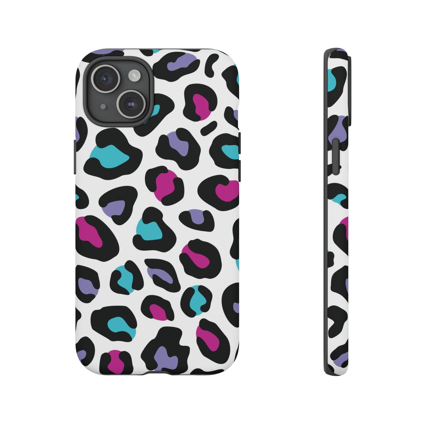 Critter Case- Color Blast Leopard Print