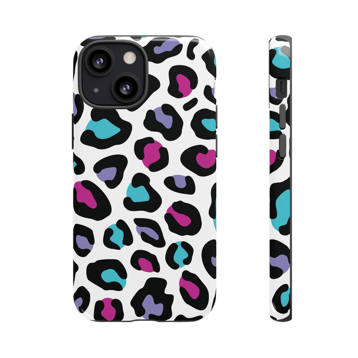 Critter Case- Color Blast Leopard Print