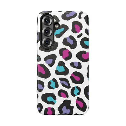 Critter Case- Color Blast Leopard Print