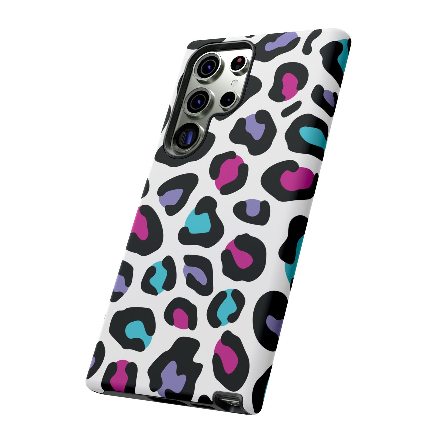 Critter Case- Color Blast Leopard Print