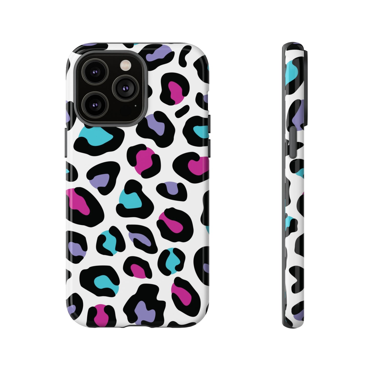 Critter Case- Color Blast Leopard Print