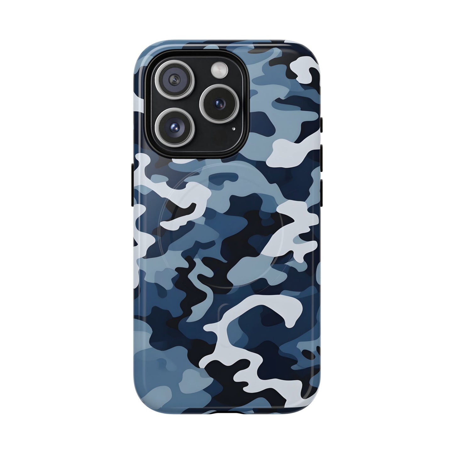 Magsafe Critter Case- Blue Tiger Camo