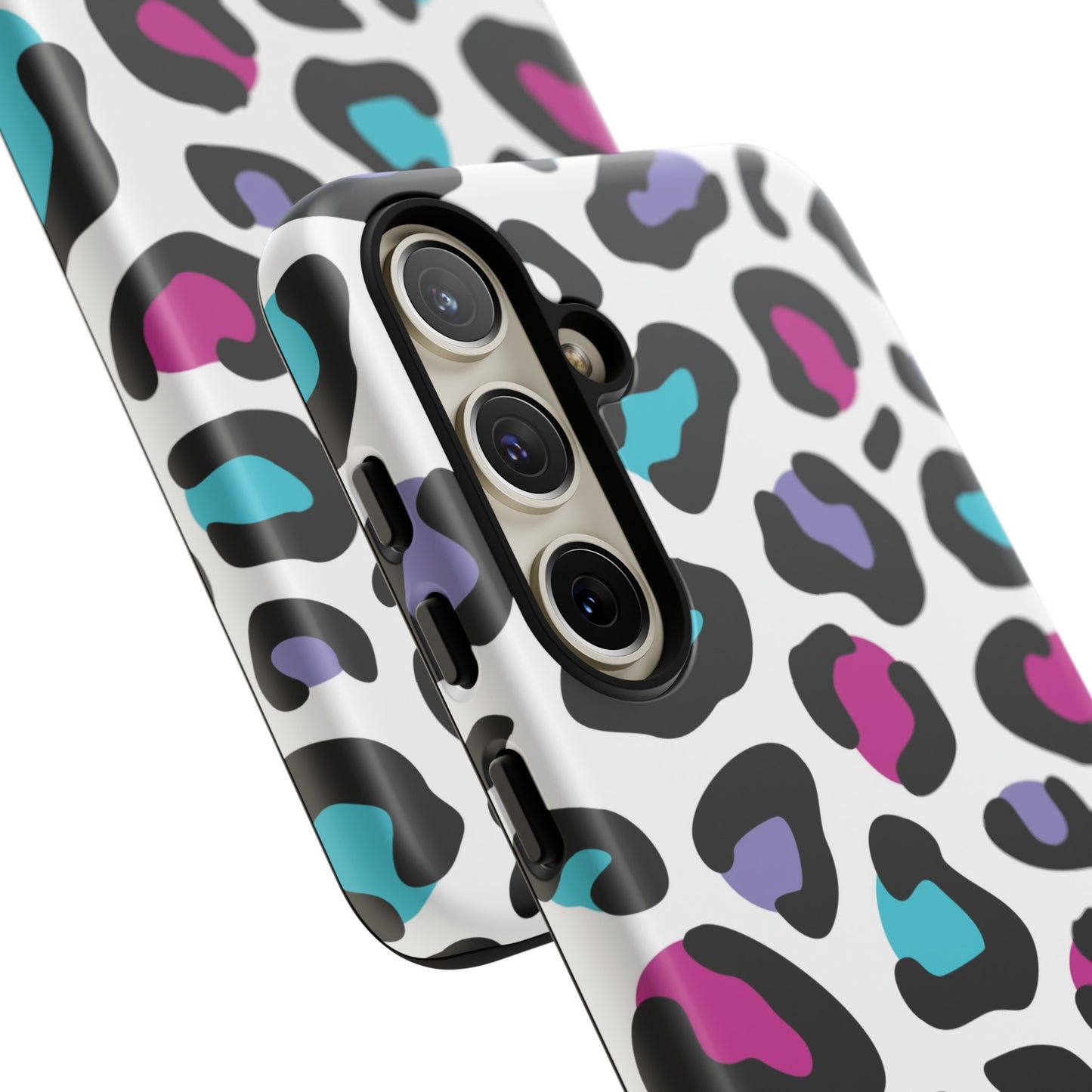 Critter Case- Color Blast Leopard Print