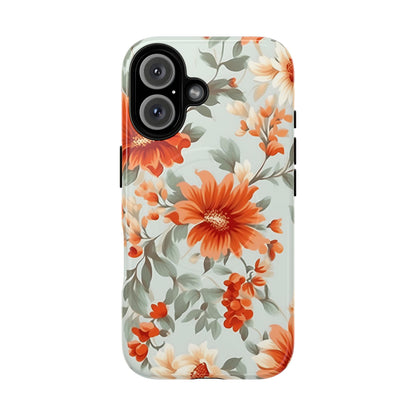 MagSafe Crittercase- Orange Floral