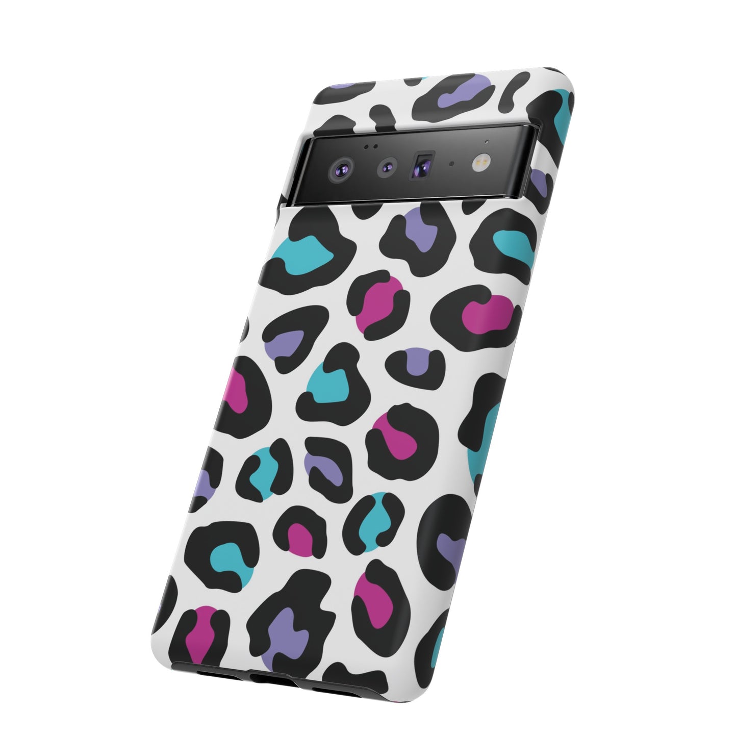 Critter Case- Color Blast Leopard Print