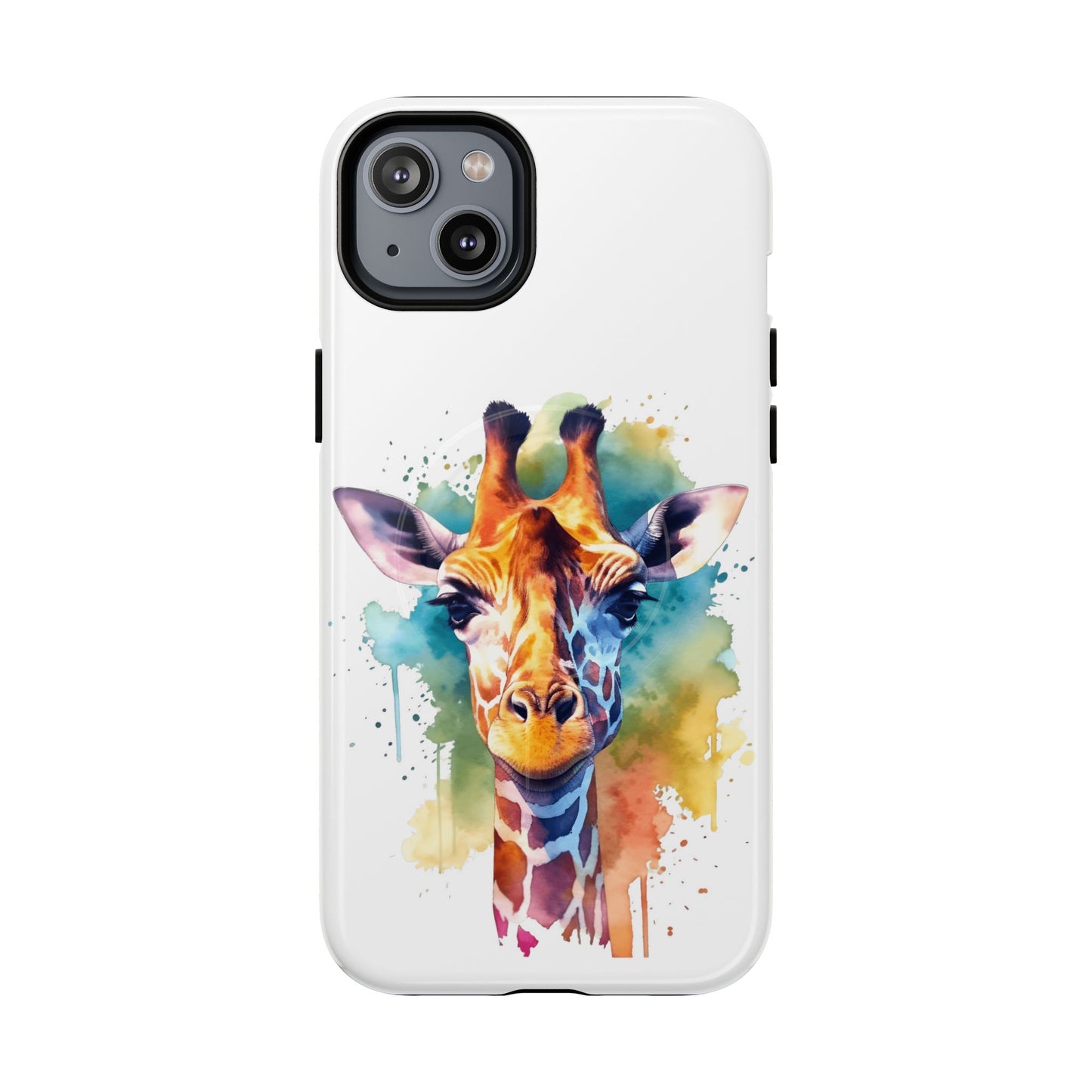 Magsafe Critter Case- Watercolor Giraffe