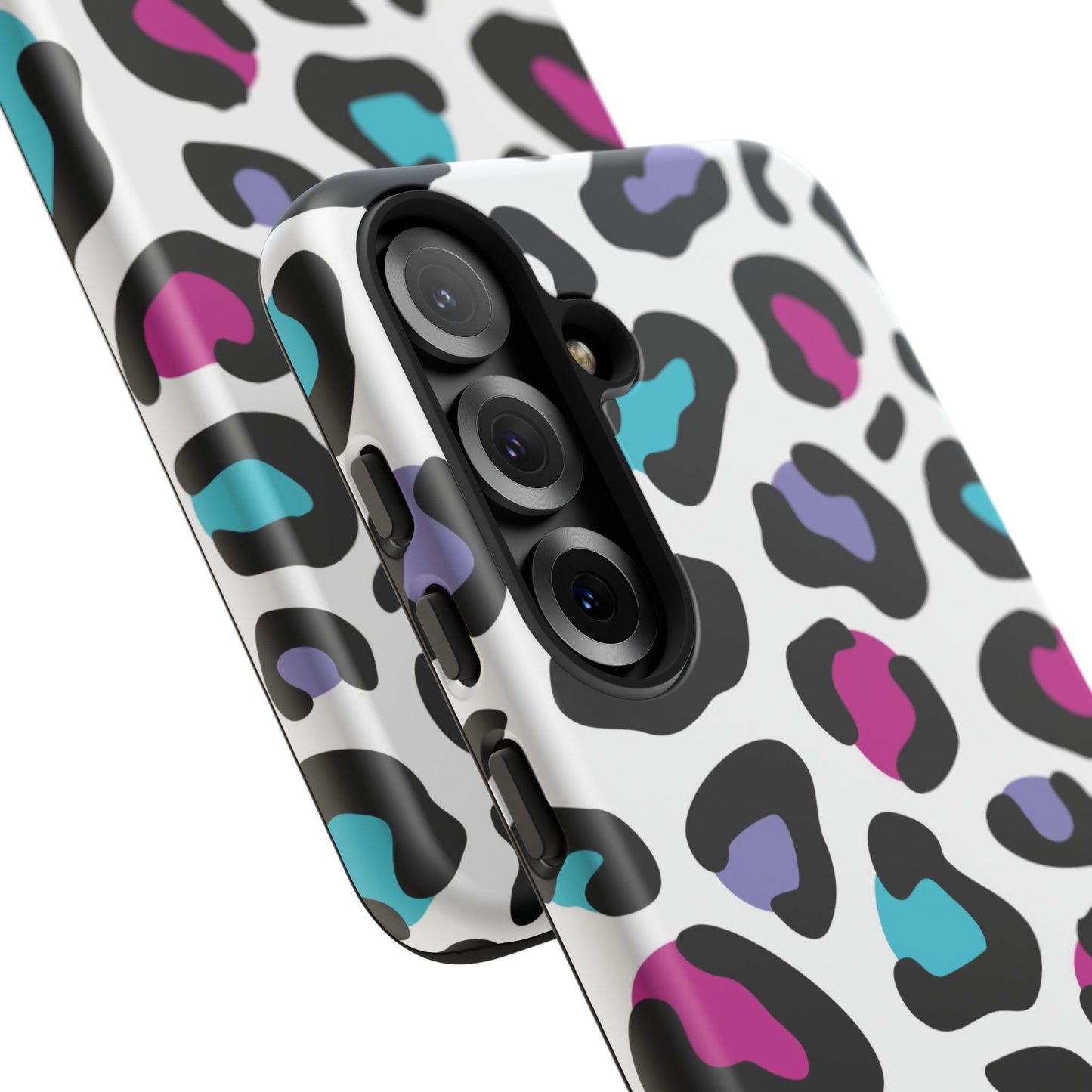 Critter Case- Color Blast Leopard Print