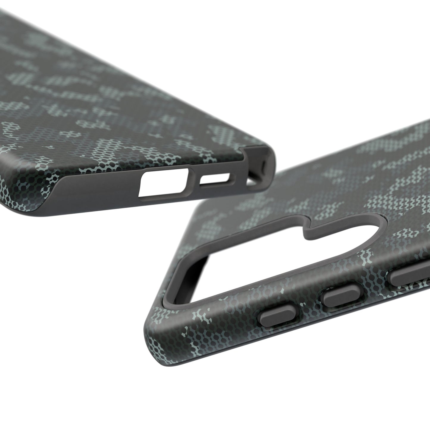 Critter Case-  Digital Blue Tiger