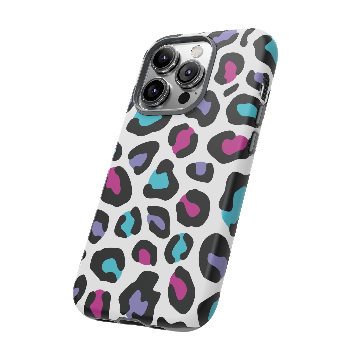 Critter Case- Color Blast Leopard Print