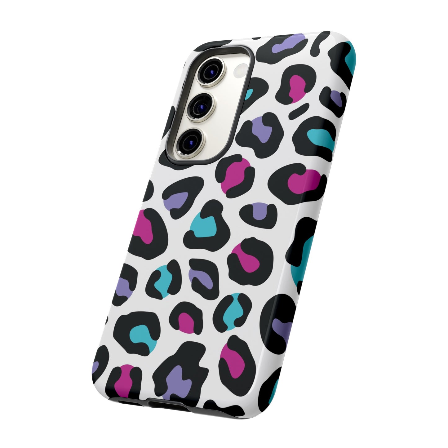 Critter Case- Color Blast Leopard Print