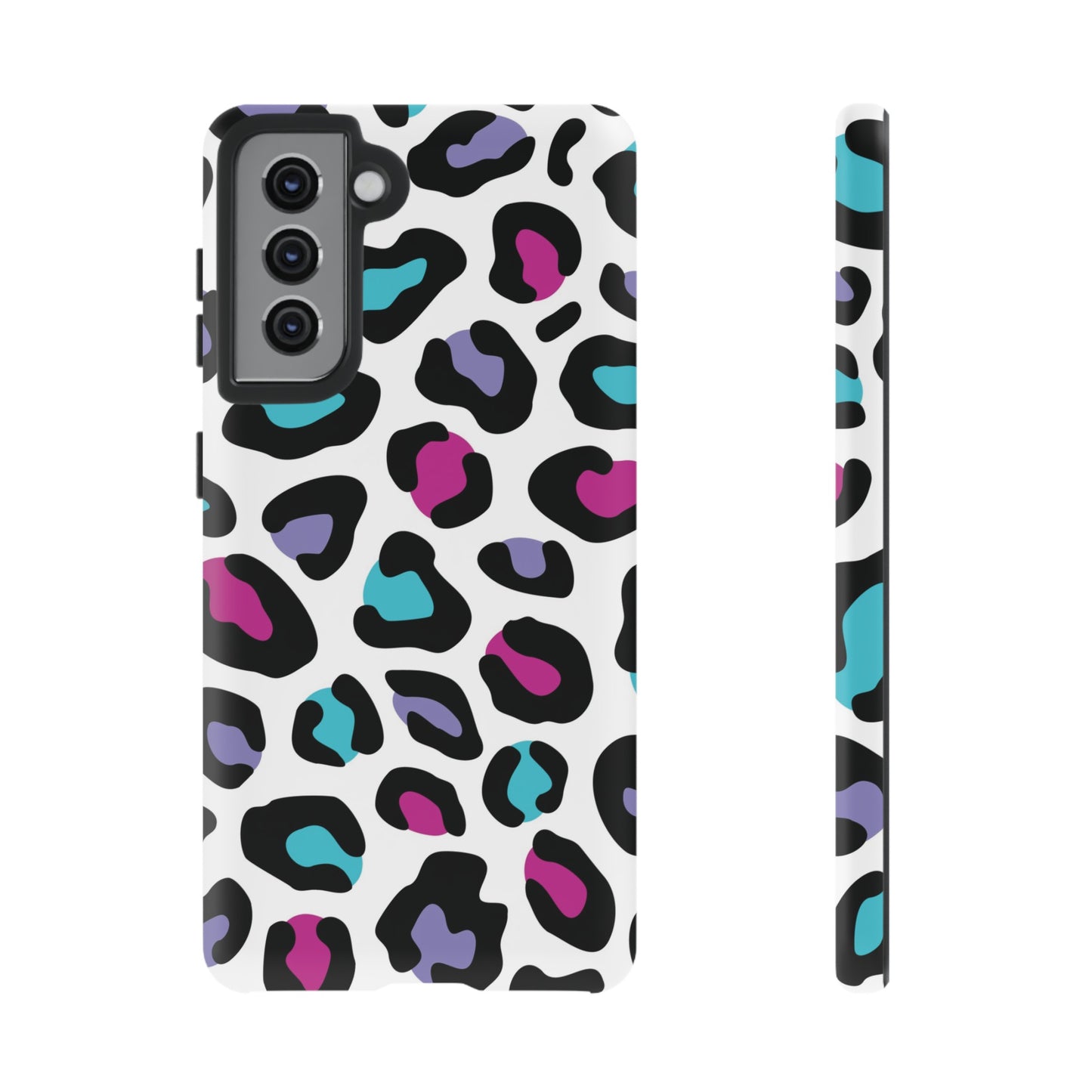 Critter Case- Color Blast Leopard Print